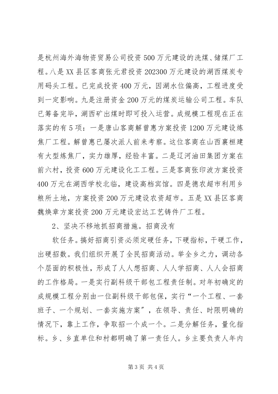 2023年在招商引资民营经济工作会议上的汇报.docx_第3页