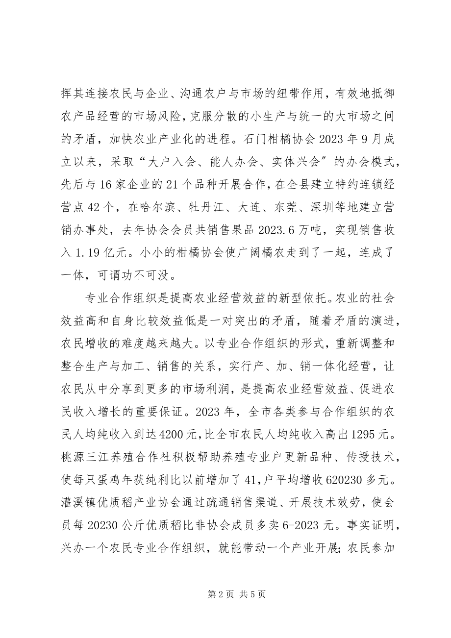 2023年发展合作组织促进农民增收.docx_第2页