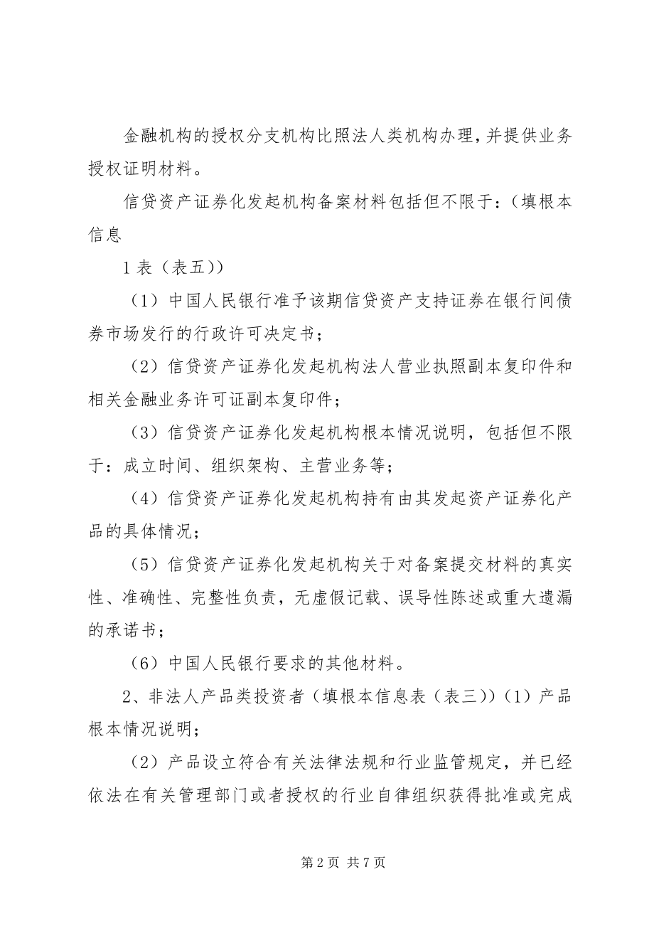 2023年银行间债券市场开户备案需提交的材料.docx_第2页