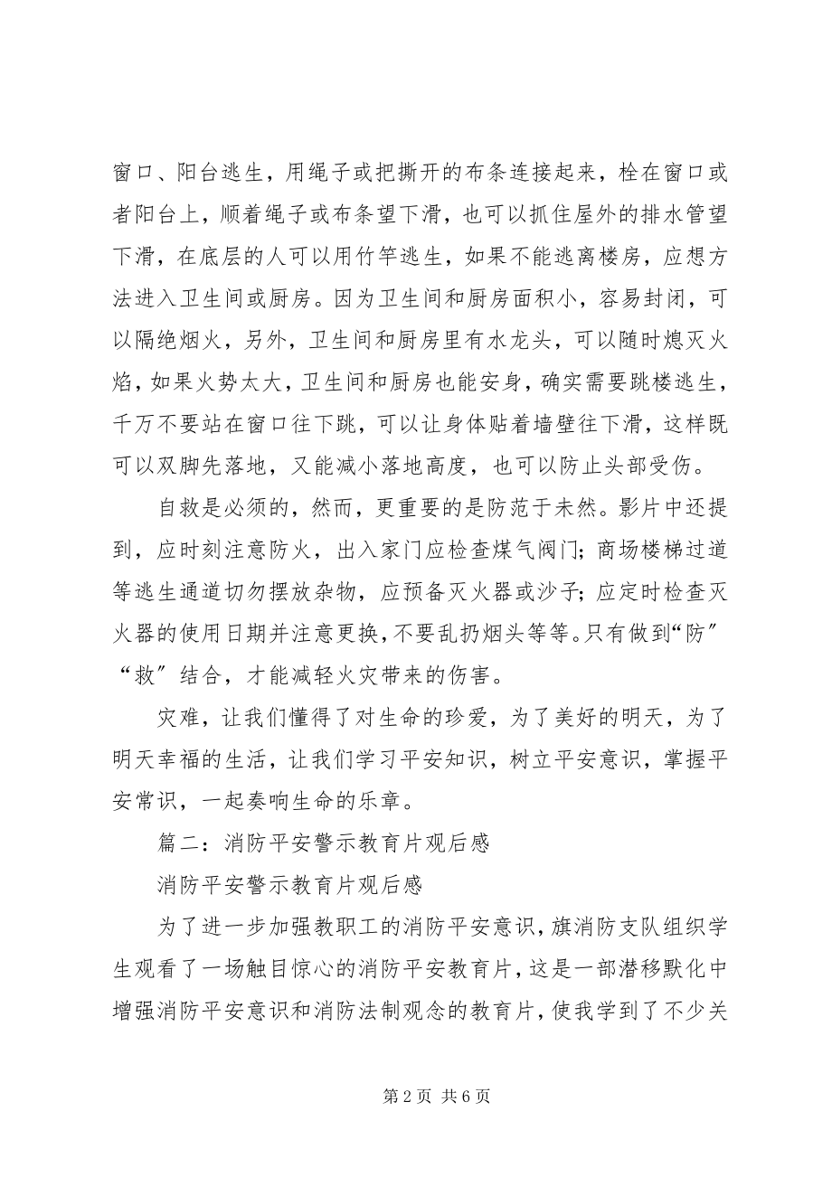 2023年消防影片观后感.docx_第2页