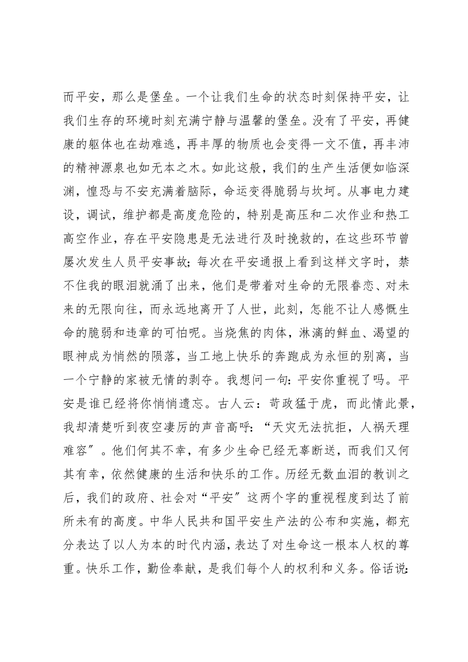 2023年xx电力安全征文新编.docx_第2页