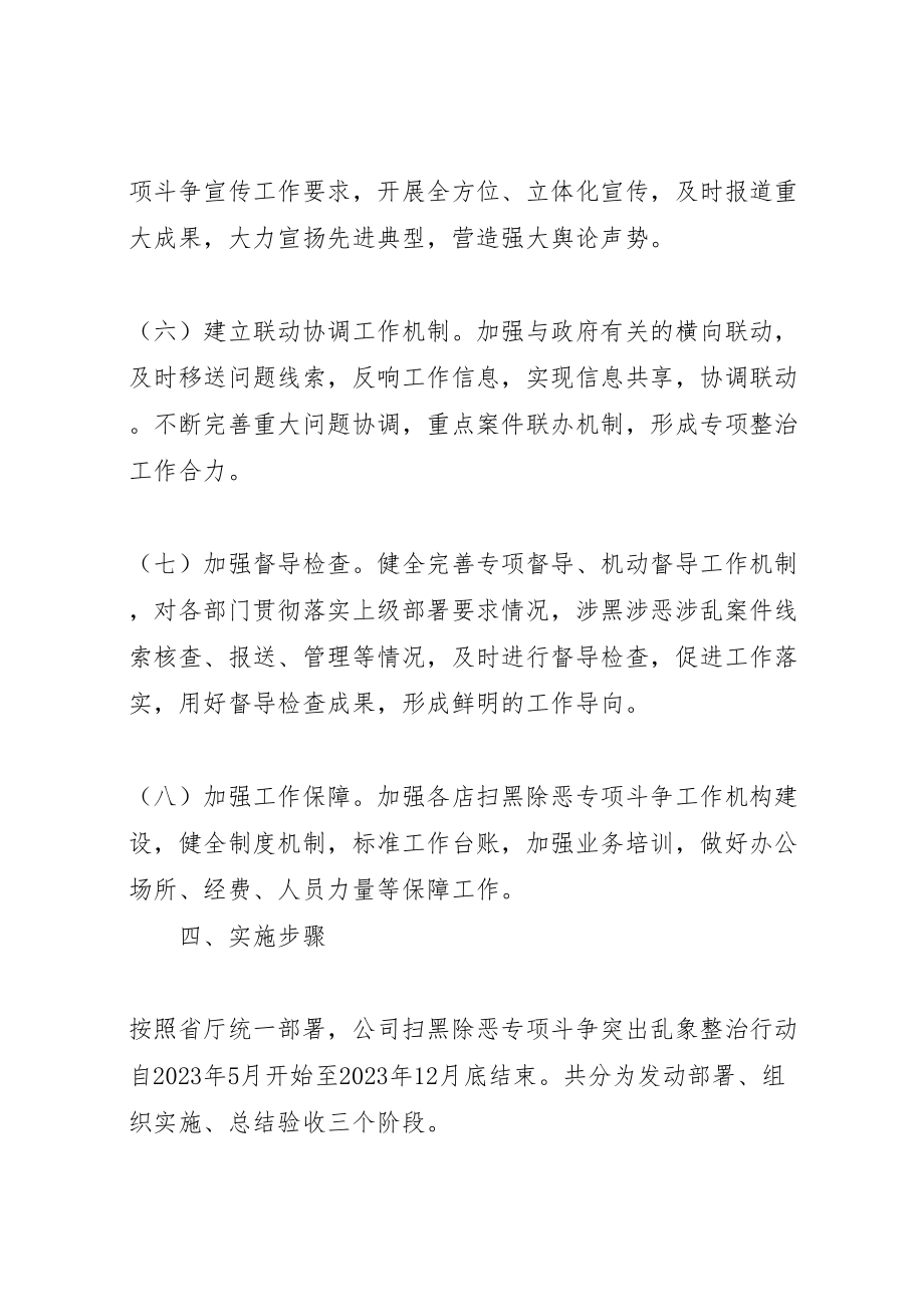 2023年扫黑除恶专项斗争重点整治方案.doc_第3页