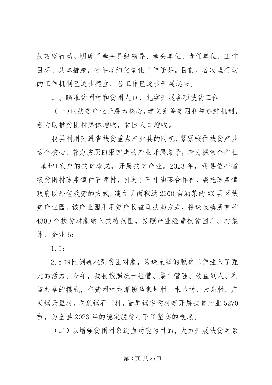 2023年上半年精准扶贫工作总结精准扶贫工作总结新编.docx_第3页