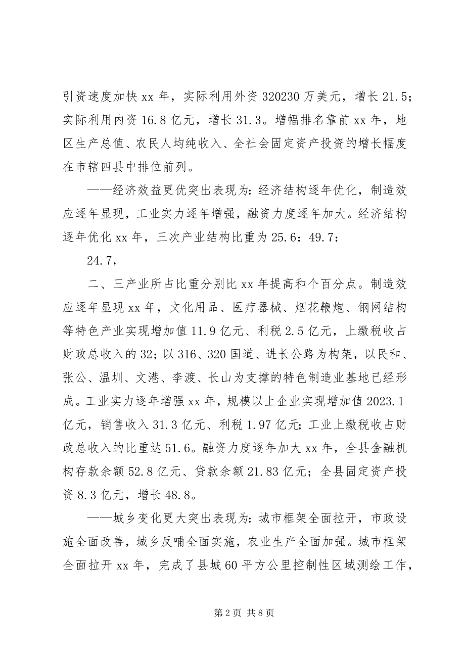 2023年副县长在春节拥军优属座谈会上的致辞.docx_第2页