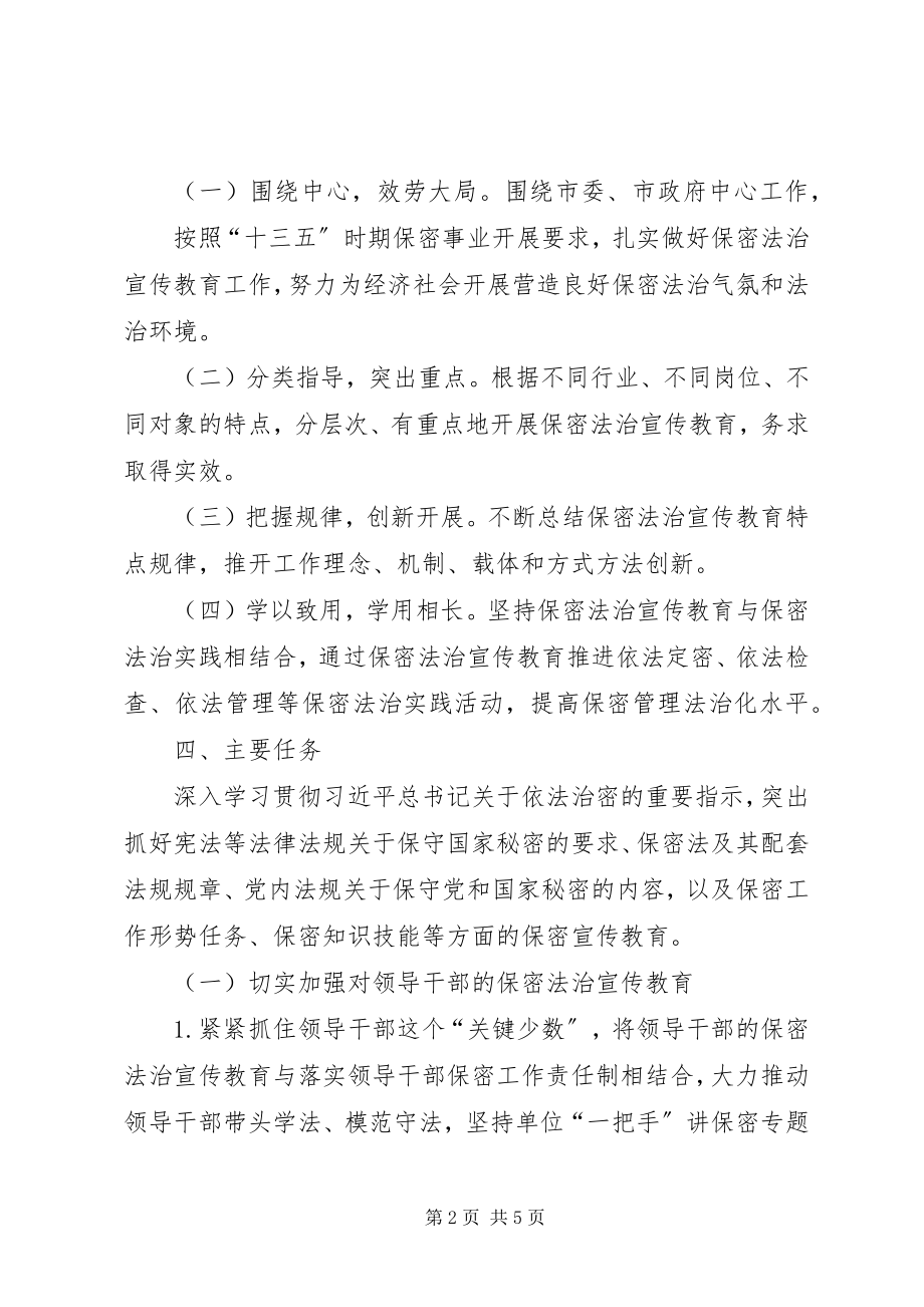 2023年司法局七五保密法治宣传教育计划.docx_第2页