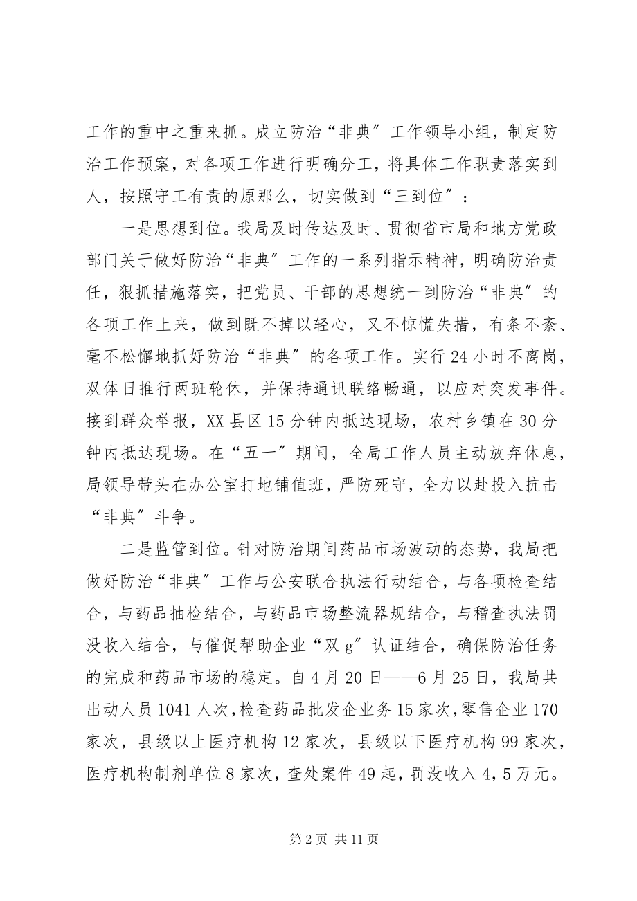 2023年注意药监局年度总结.docx_第2页