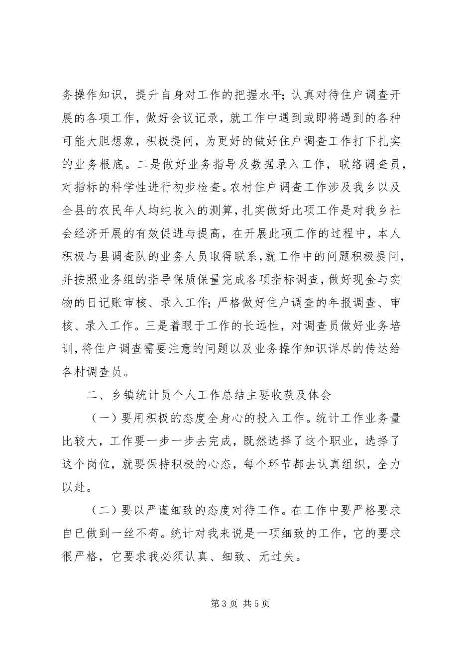 2023年乡镇统计工作个人总结范本1.docx_第3页