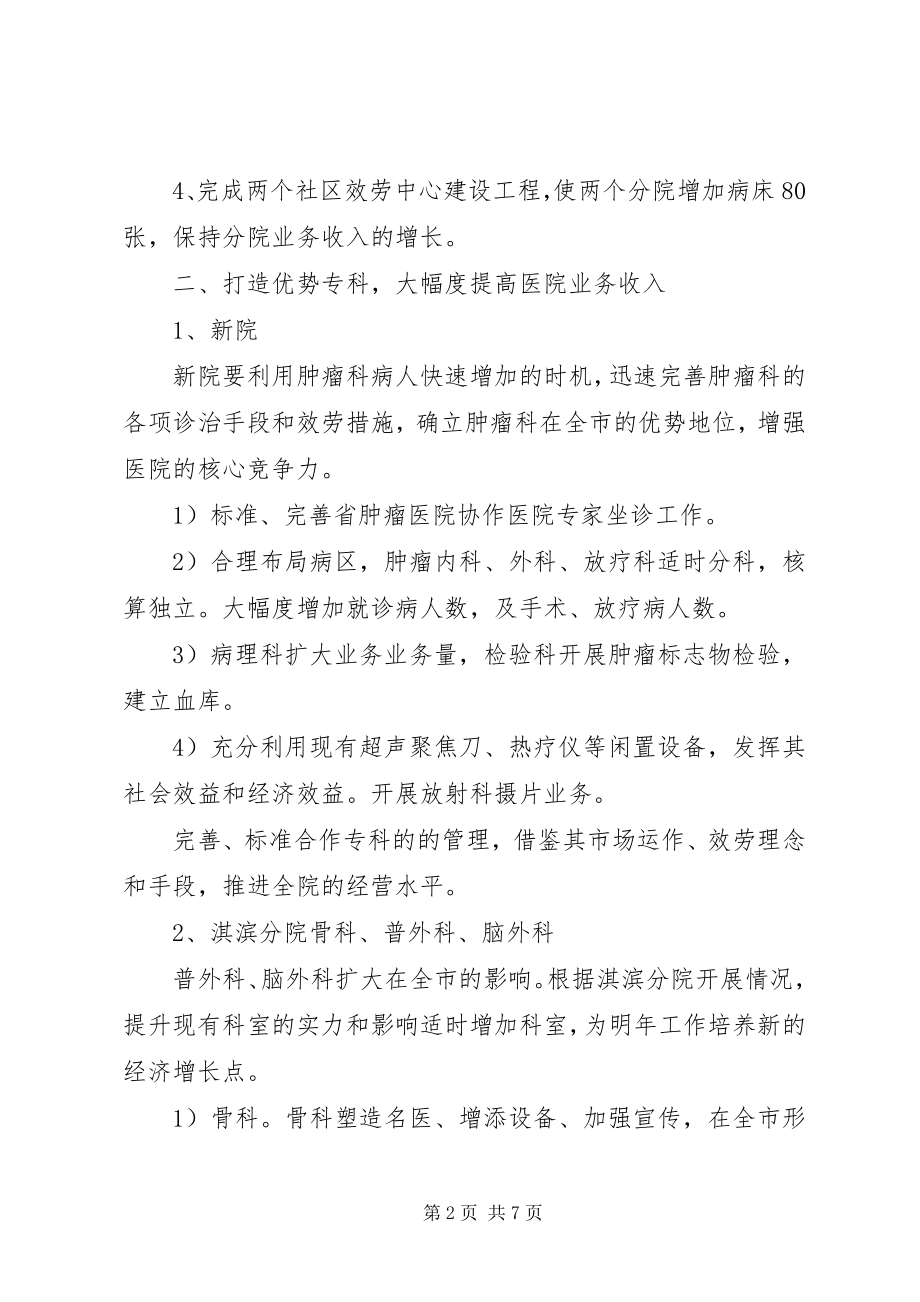 2023年市级医院工作计划.docx_第2页