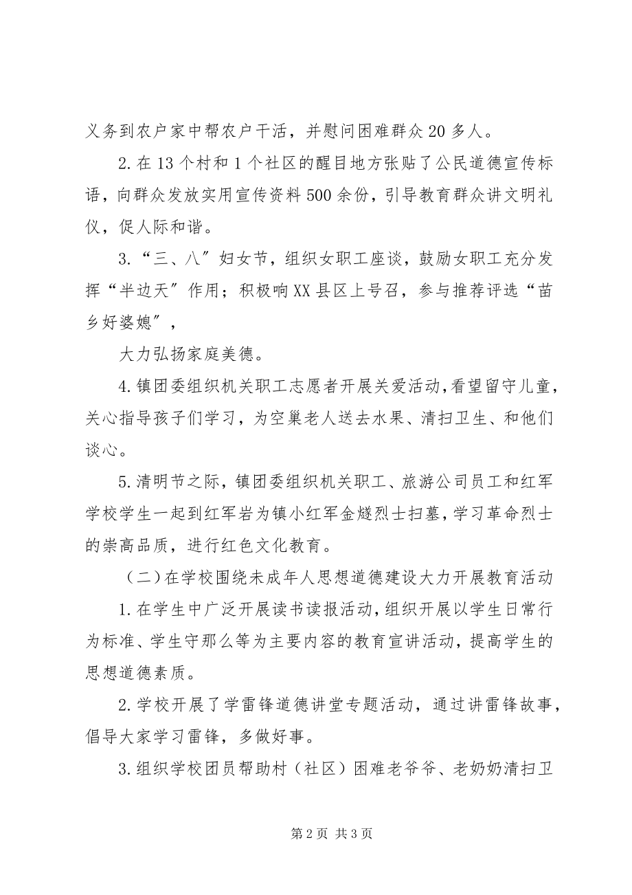 2023年公民道德宣传教育工作总结.docx_第2页