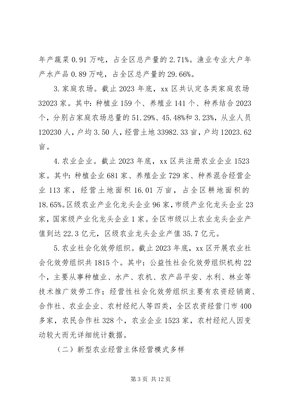 2023年区新型农业经营主体发展中存在的问题及对策.docx_第3页