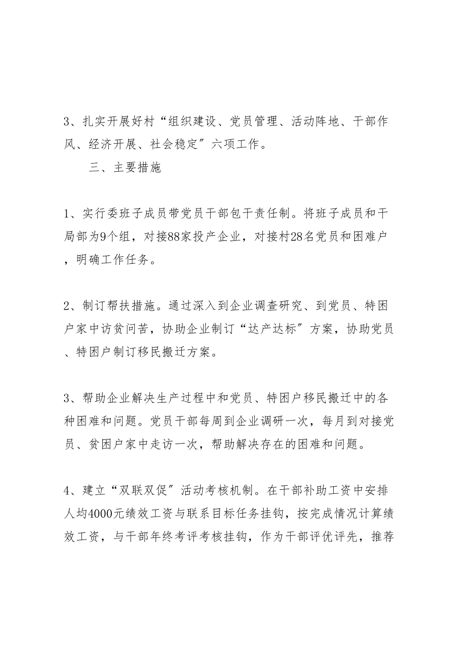 2023年工信委双联双促活动实施方案.doc_第2页