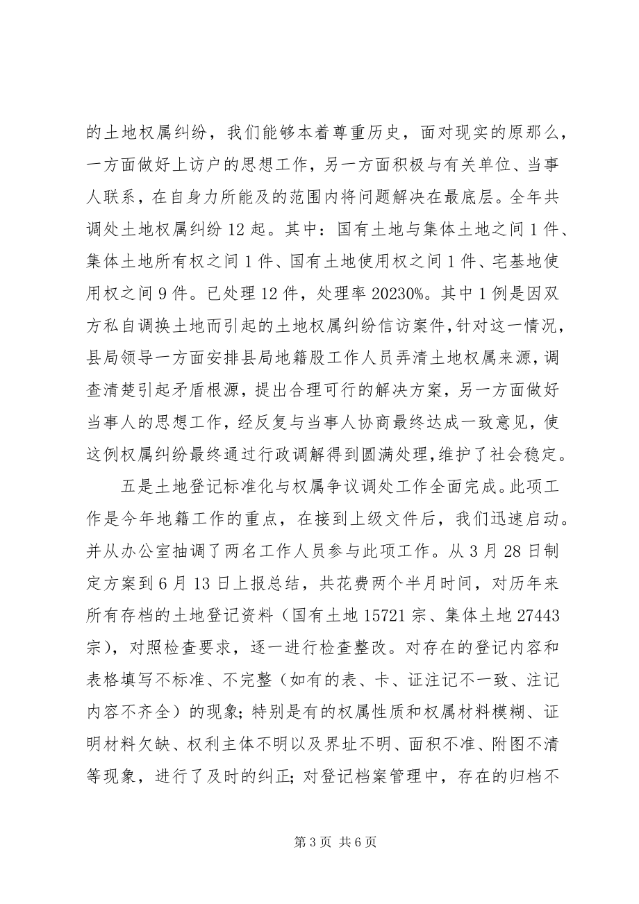 2023年县国土资源局年度地籍管理工作总结.docx_第3页