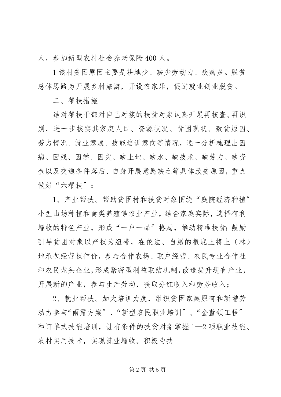 2023年精准帮扶工作落实方案.docx_第2页