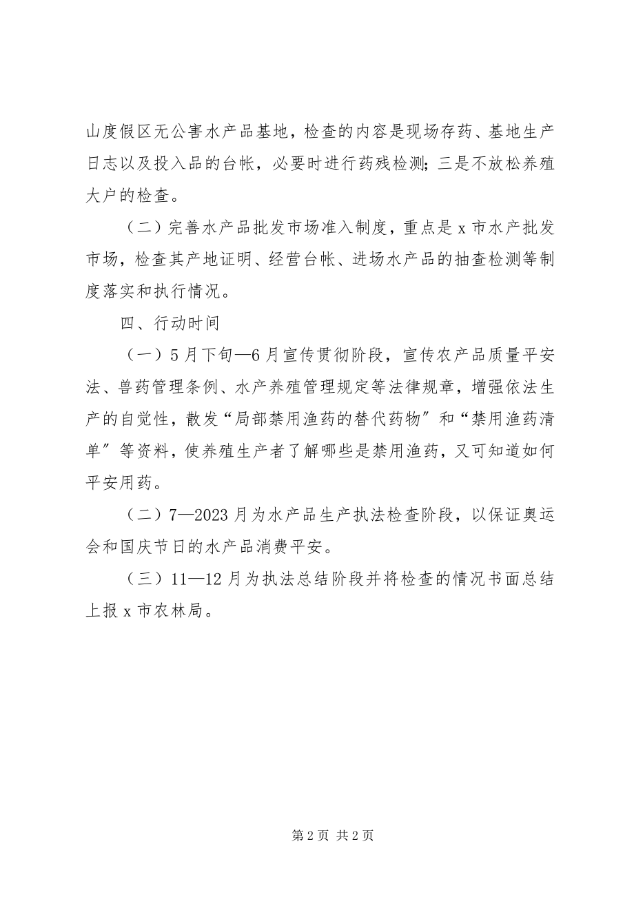 2023年区水产品质量安全专项执法行动方案.docx_第2页