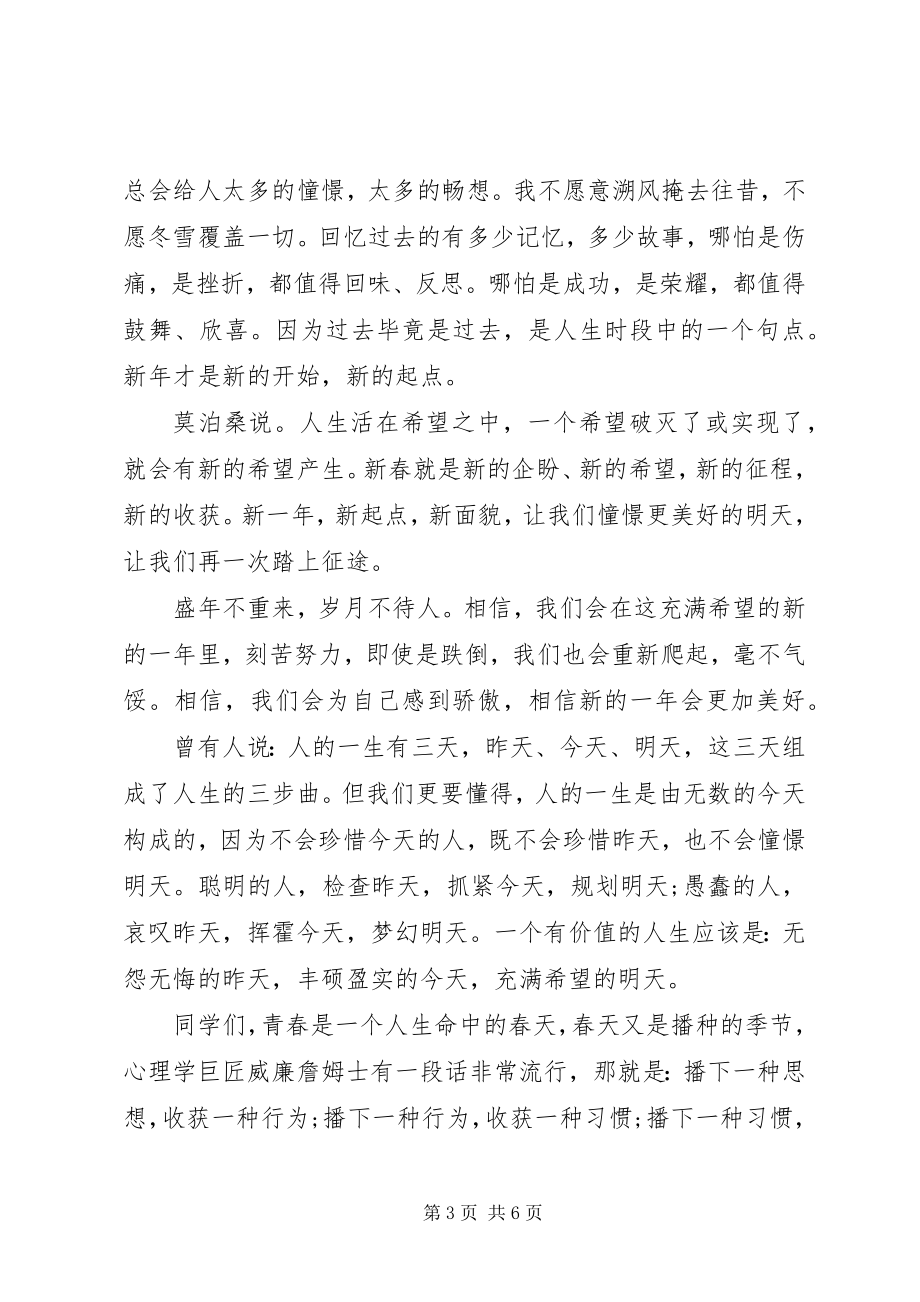 2023年新年新气象国旗下致辞稿.docx_第3页