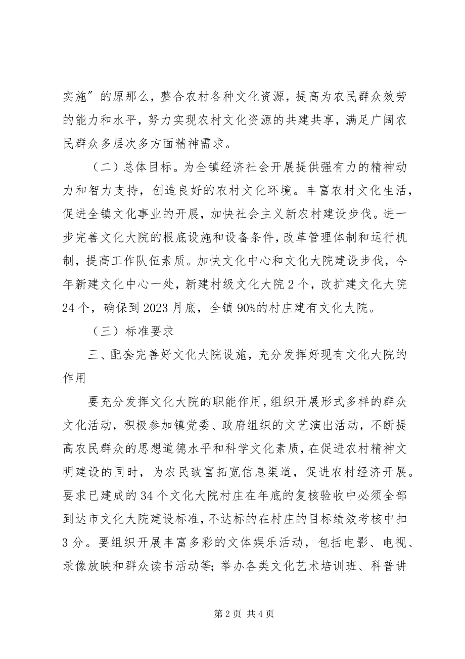 2023年全镇农村文化大院建设意见.docx_第2页