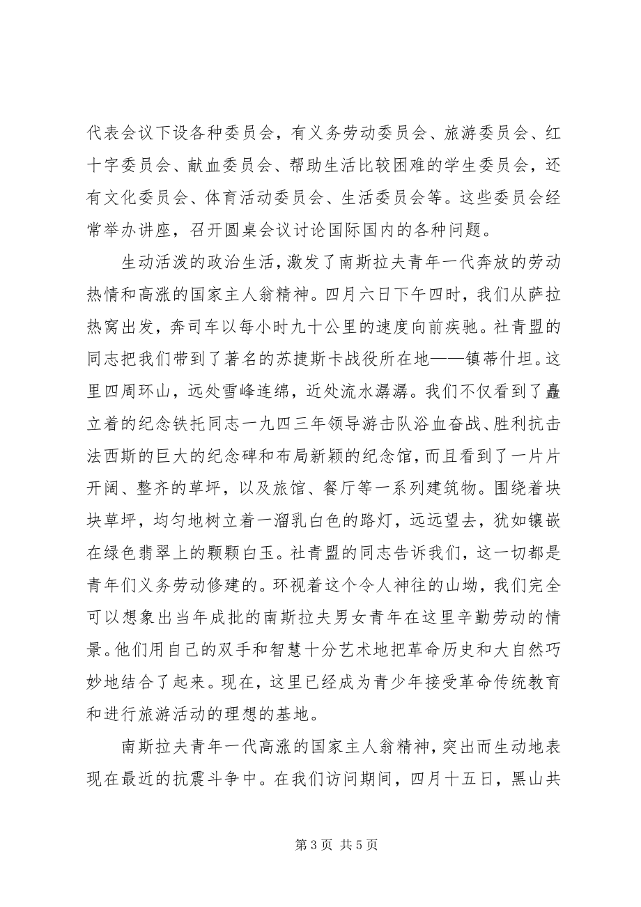 2023年基层群众自治制度【活跃在自治制度中的轻一代】.docx_第3页