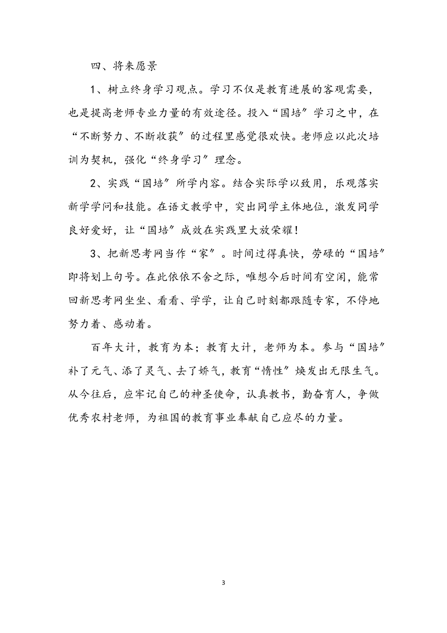 2023年教师国培年终工作总结.docx_第3页