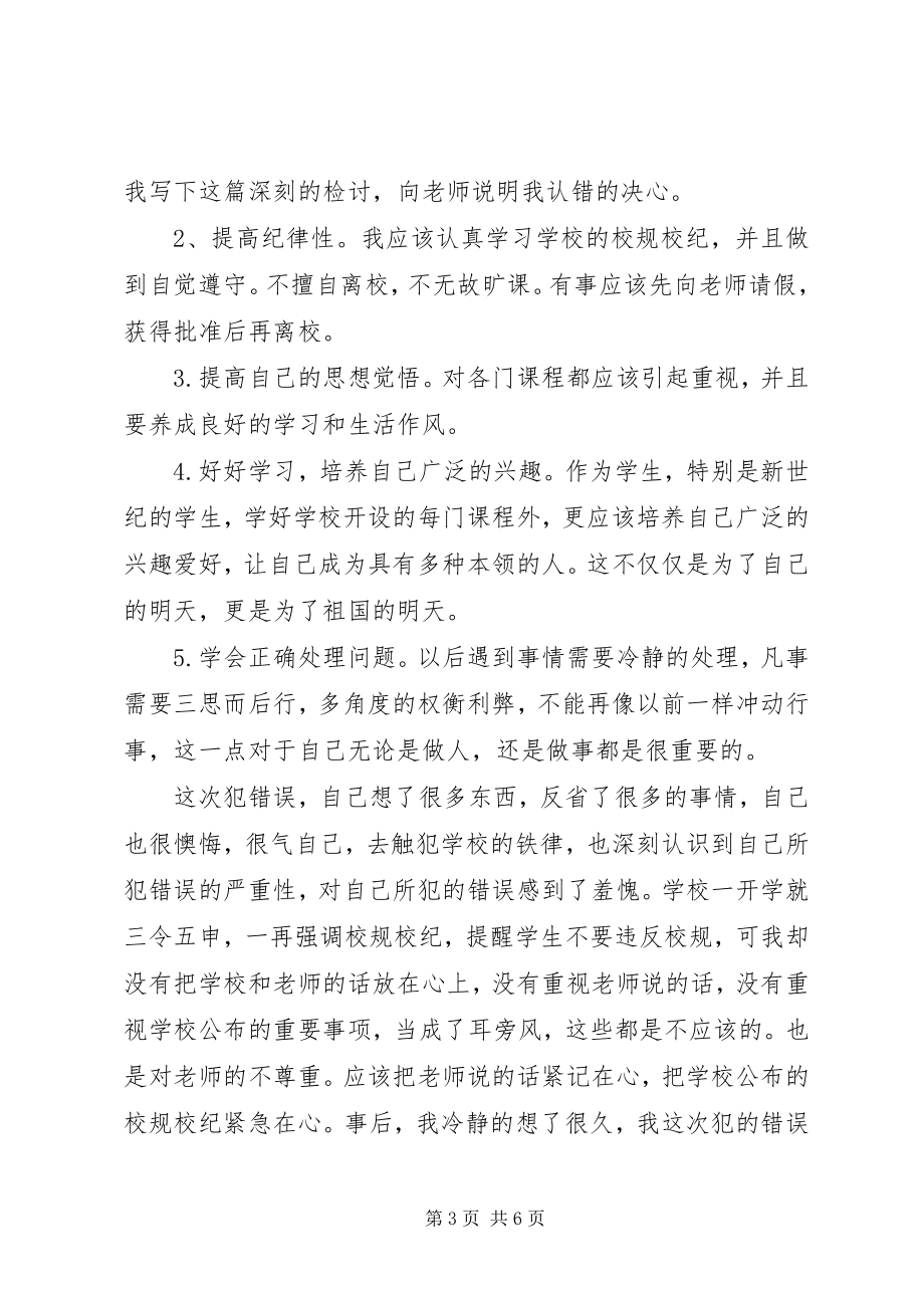 2023年旷工检讨书3000字.docx_第3页