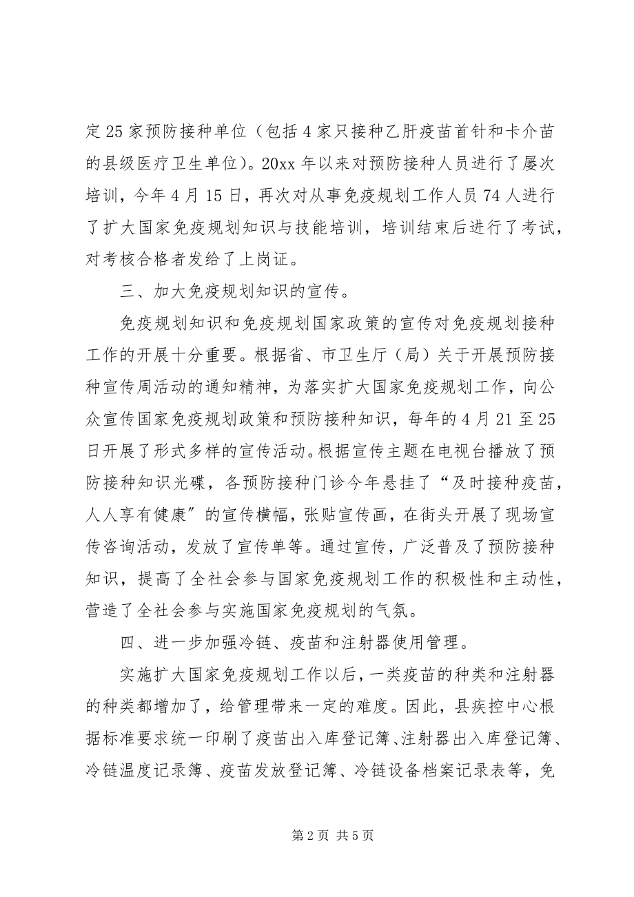 2023年防疫站免疫规划工作总结总结.docx_第2页