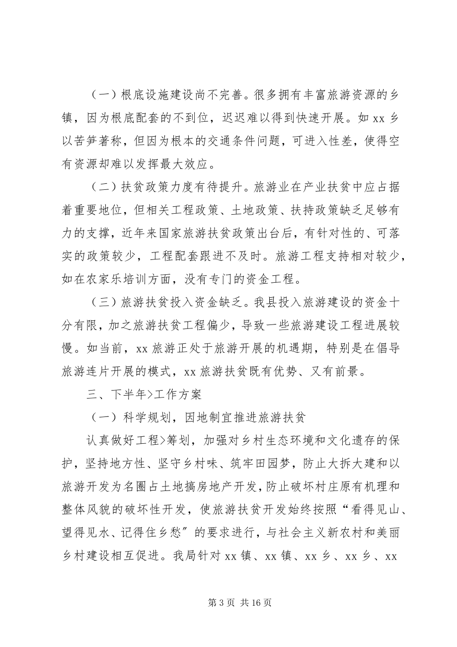 2023年县扶贫和移民工作局上半年工作总结和下半年工作要点.docx_第3页