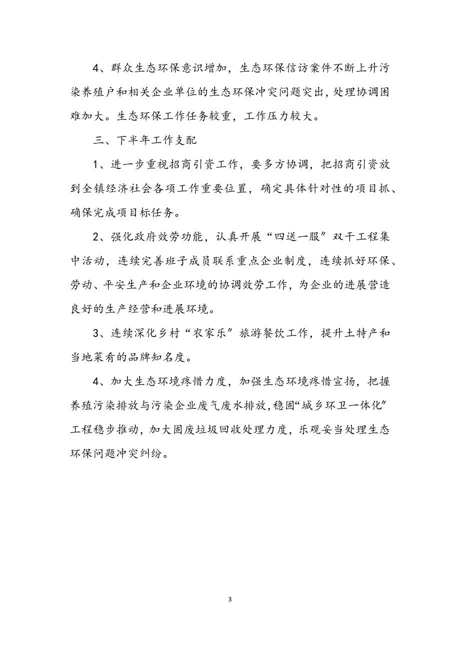 2023年经发办上半年工作总结及下半年打算.docx_第3页