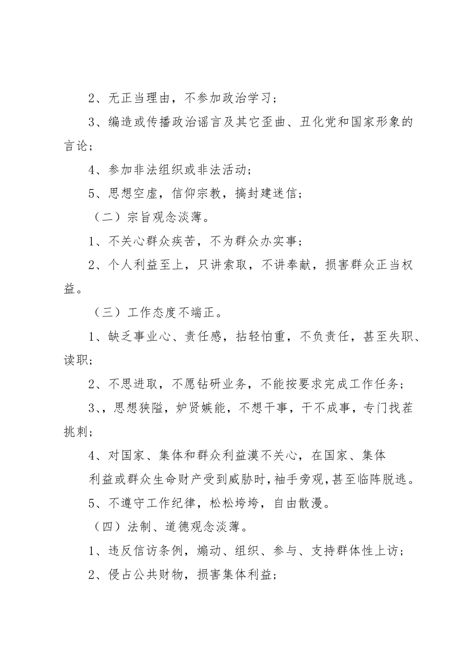 2023年党员先进性标准要求和不合格党员表现.docx_第3页