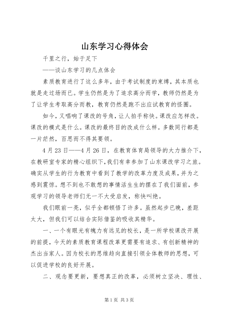 2023年山东学习心得体会.docx_第1页