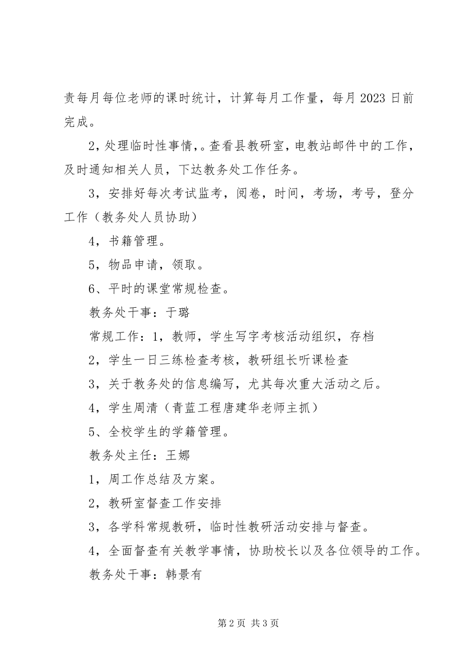 2023年教务处分工细则.docx_第2页