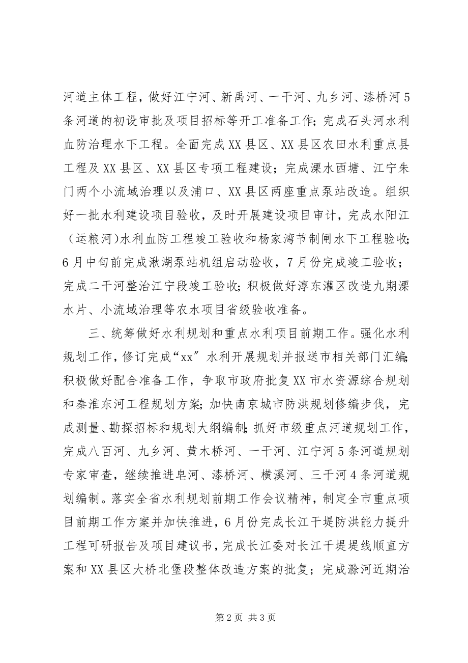 2023年市水利局重点工作安排.docx_第2页