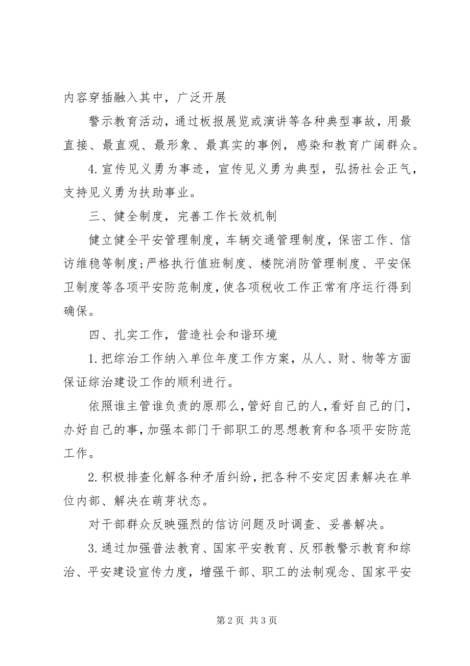 2023年公安局社会管理综合治理工作计划.docx_第2页