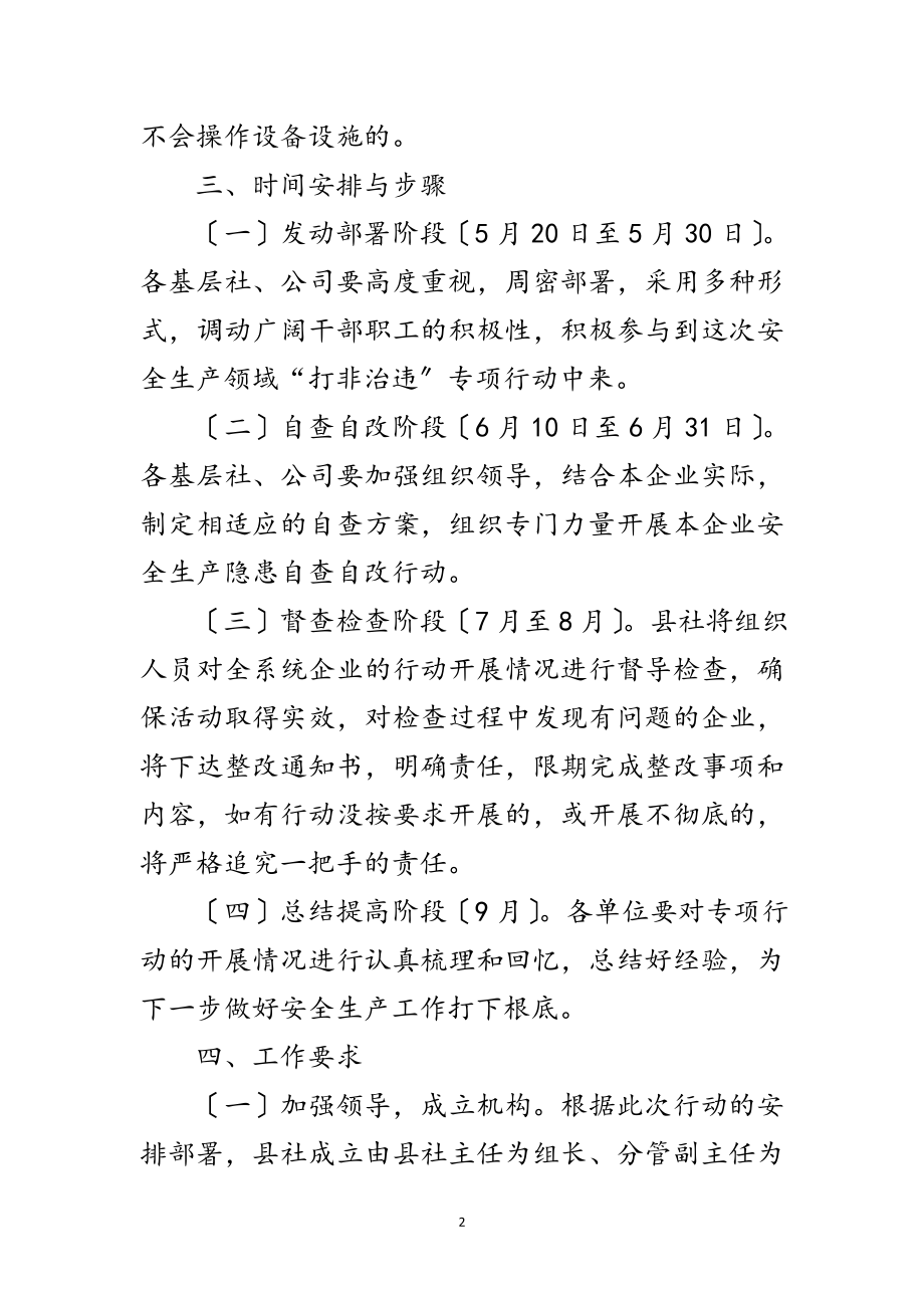 2023年供销社打非治违实施方案范文.doc_第2页