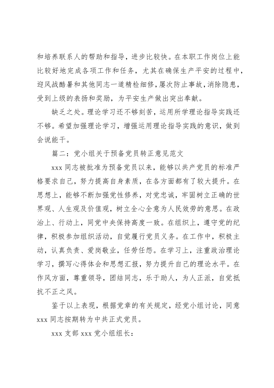 2023年党小组意见范本.docx_第3页