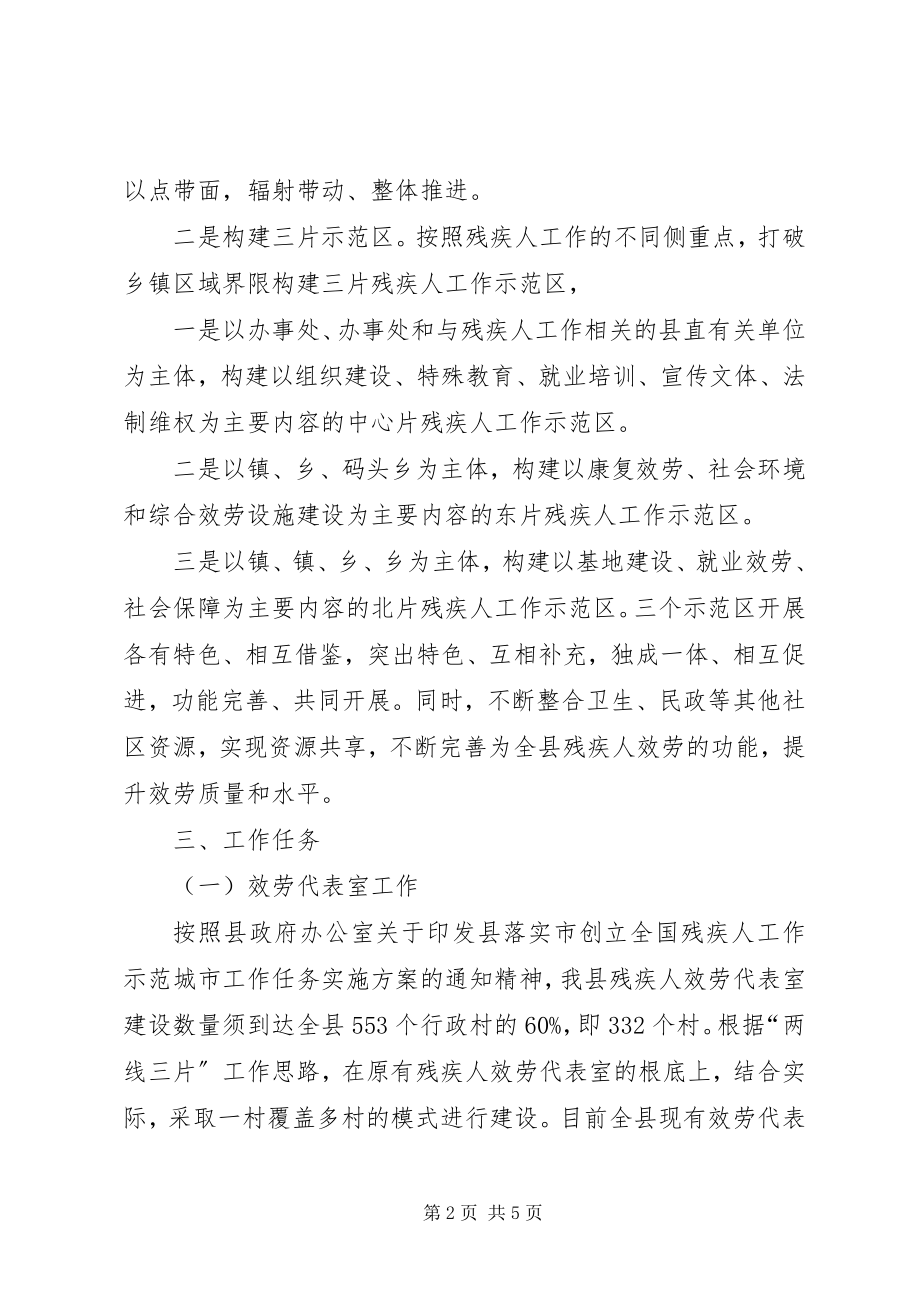 2023年县残联社区康复示XX县区指导方案.docx_第2页