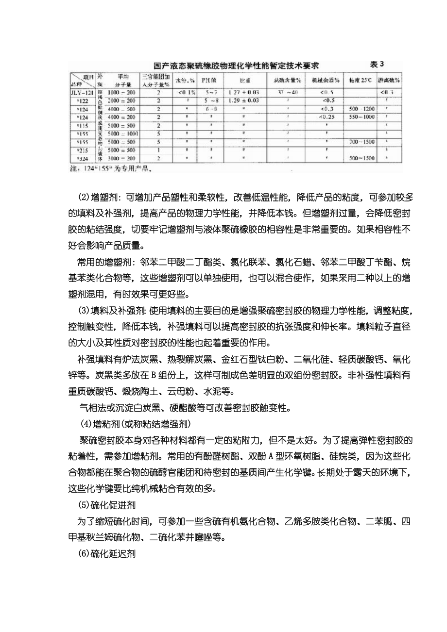 2023年聚硫密封胶的特性及其应用技术36413.doc_第3页