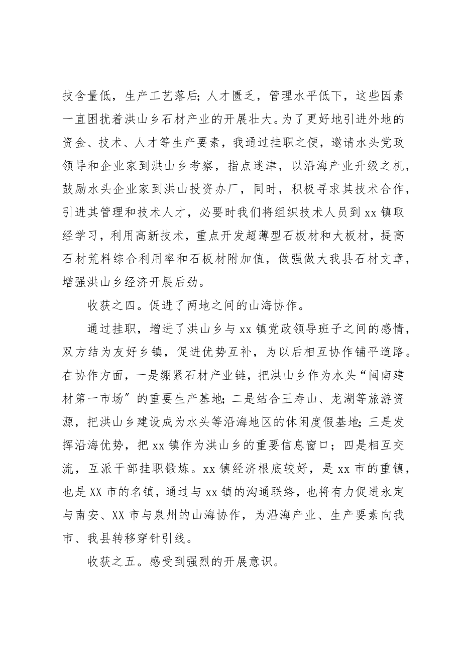 2023年到XX市XX镇挂职心得体会.docx_第3页