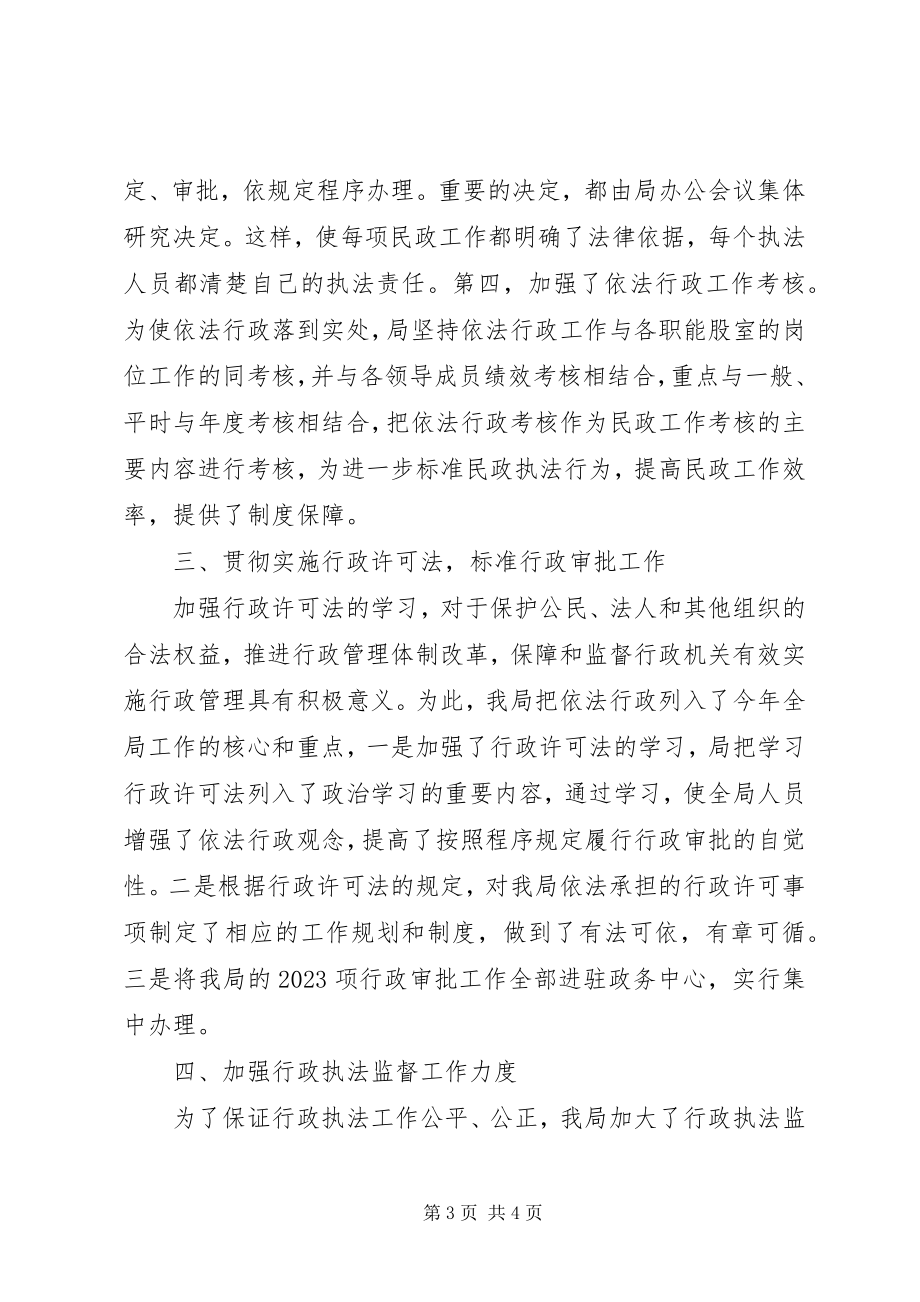 2023年民政局依法行政工作总结.docx_第3页