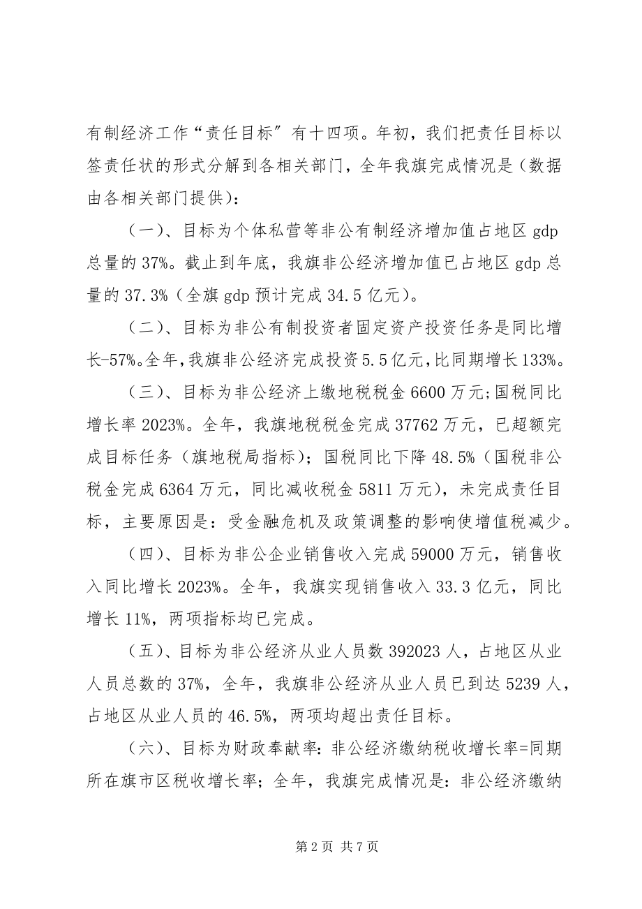 2023年县发改经贸局非公有制经济工作总结.docx_第2页