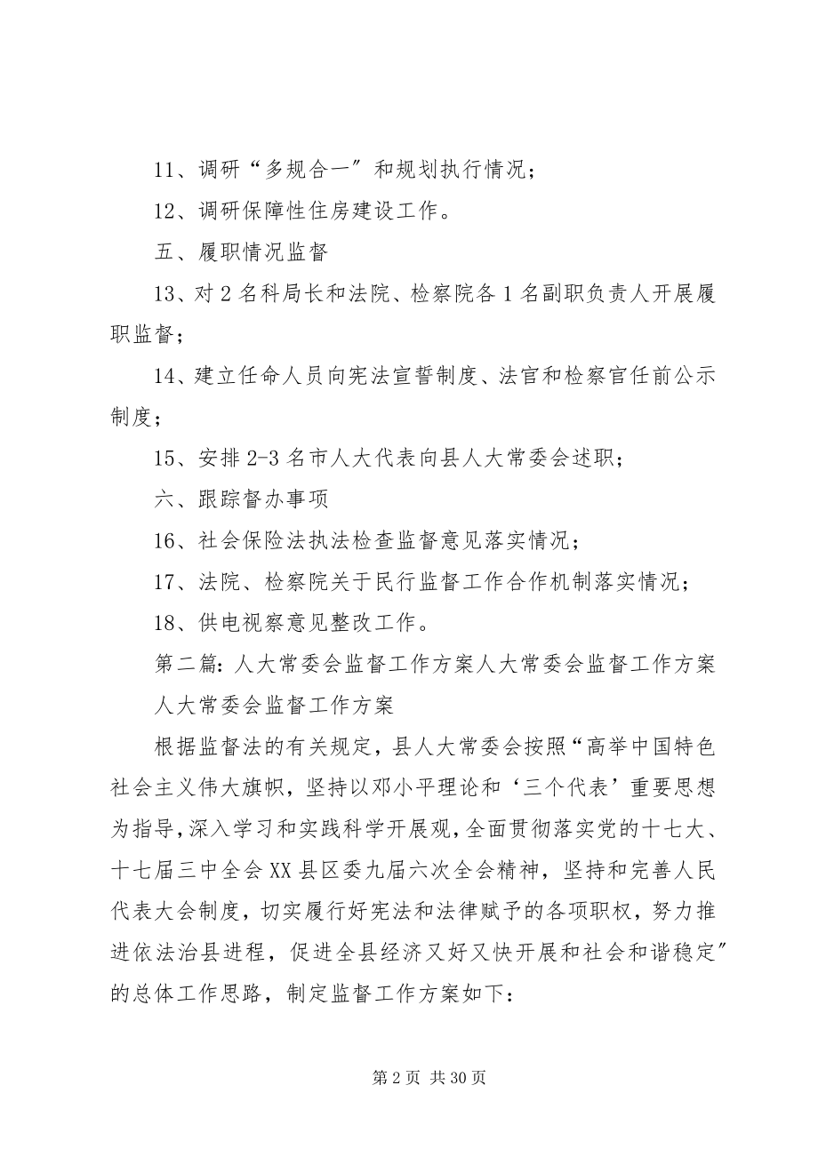 2023年乡镇人大常委会监督工作计划.docx_第2页