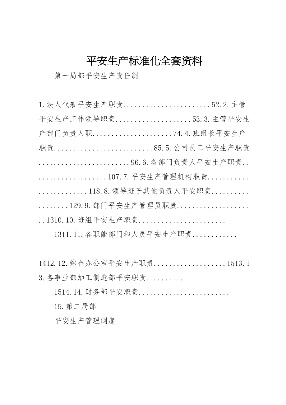 2023年安全生产标准化全套资料.doc_第1页