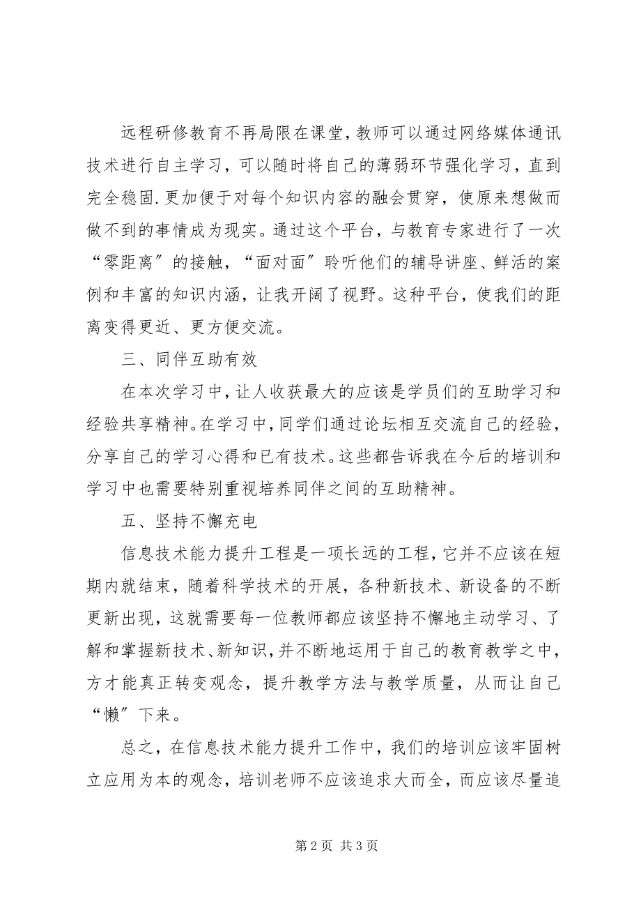 2023年能力提升工程培训总结.docx_第2页