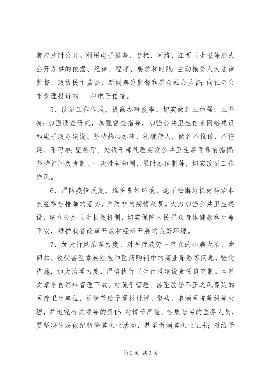 2023年文明行医公开承诺书.docx_第2页