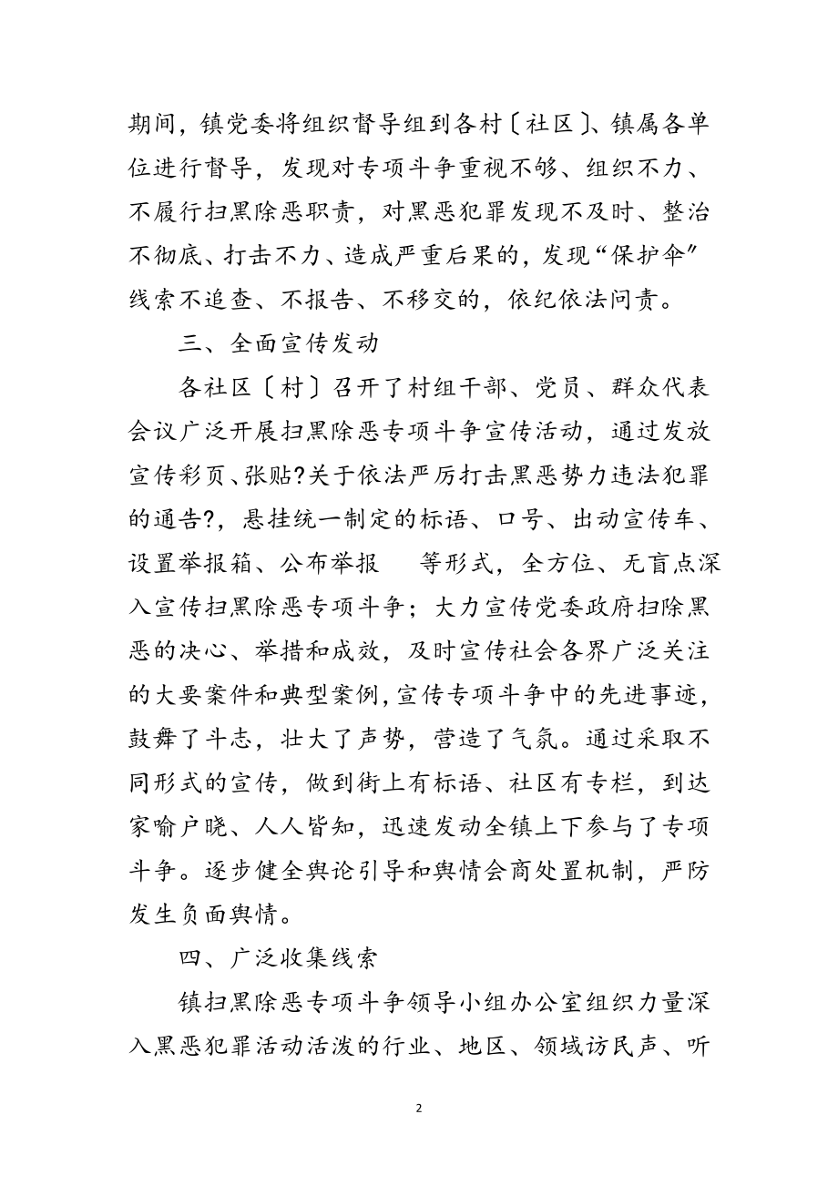 2023年年上半年扫黑除恶工作总结范文.doc_第2页