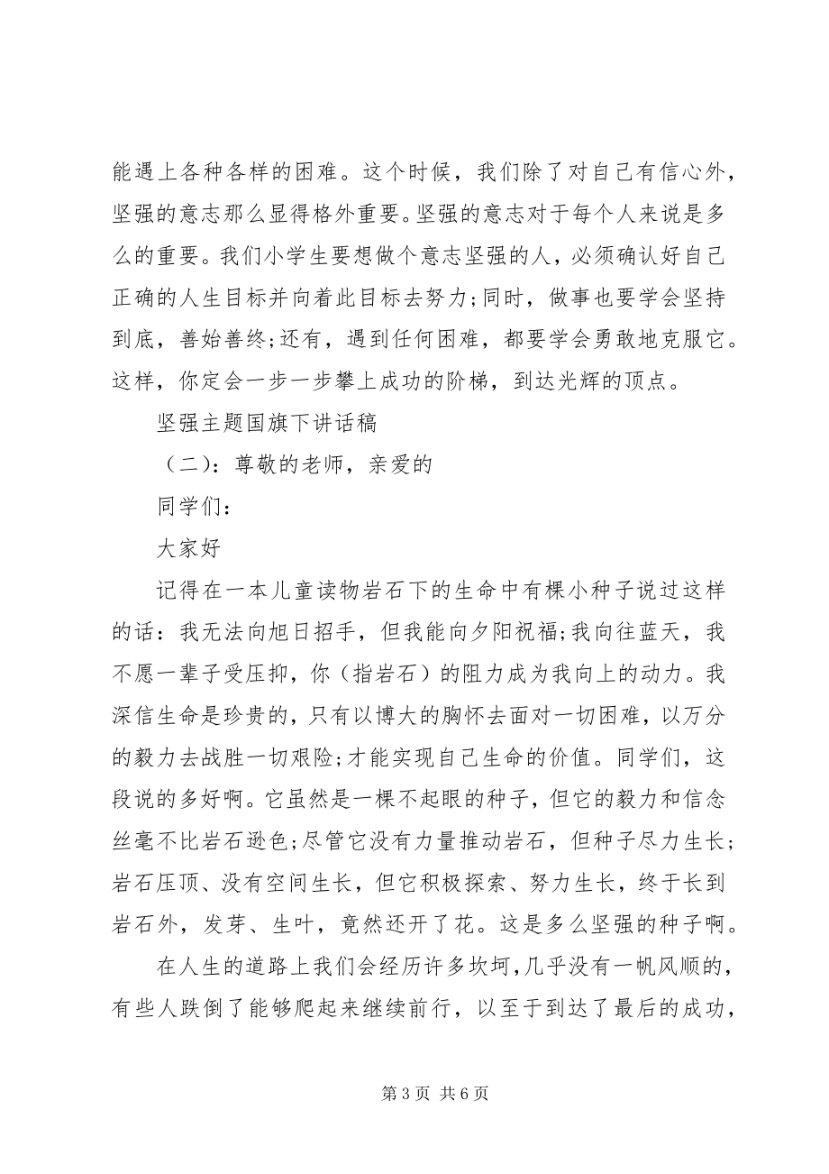 2023年坚强主题国旗下致辞稿.docx_第3页