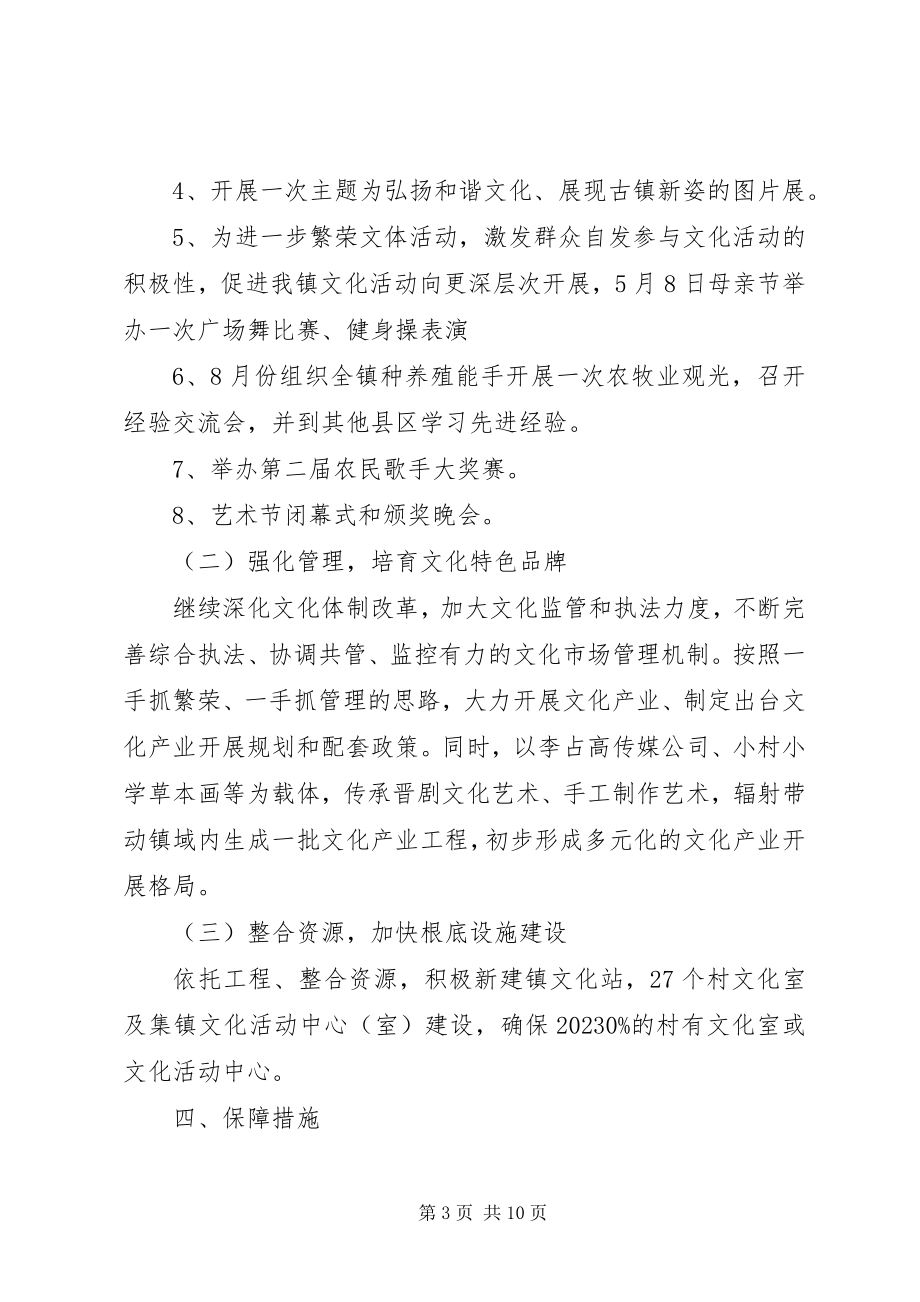 2023年乡镇文化站工作计划.docx_第3页