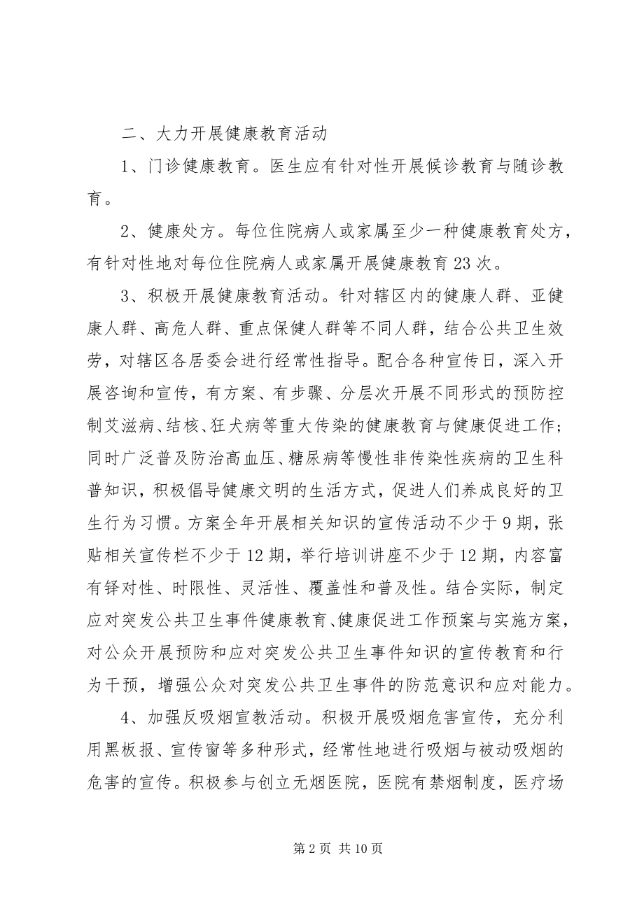 2023年社区卫生服务中心工作计划4.docx_第2页