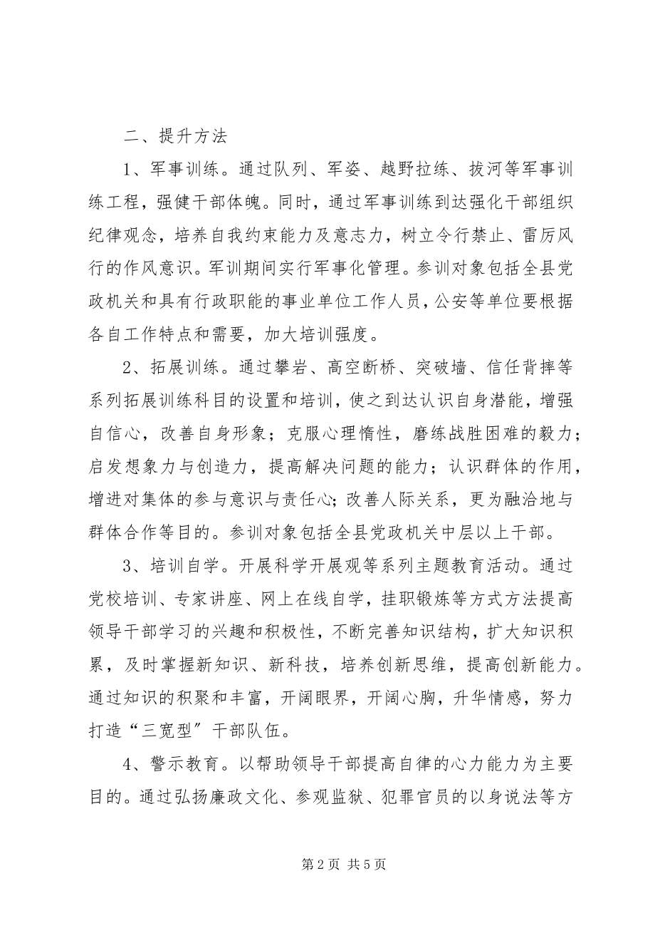 2023年县领导干部心力提升法意见.docx_第2页