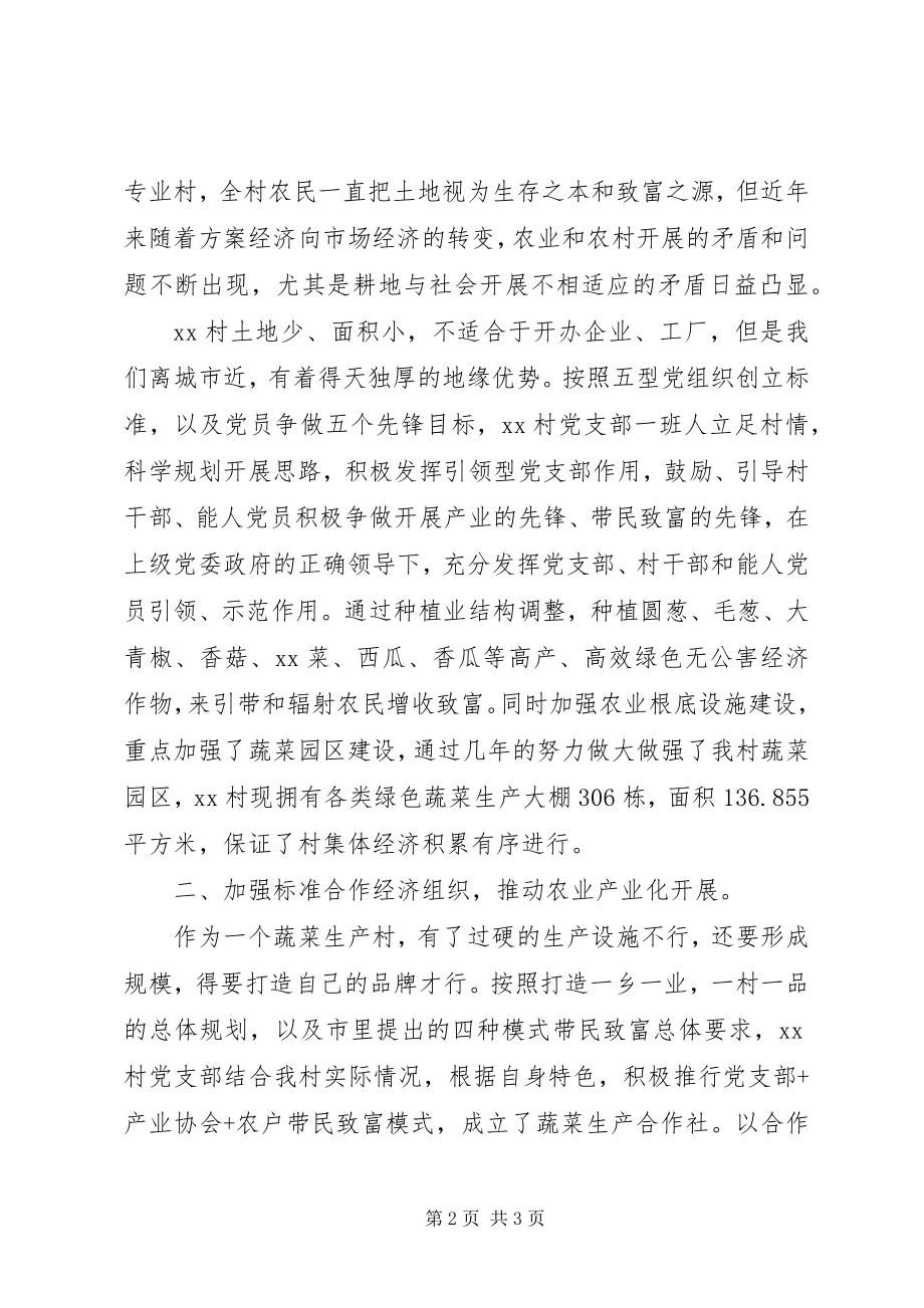 2023年发展壮大村集体经济座谈材料.docx_第2页