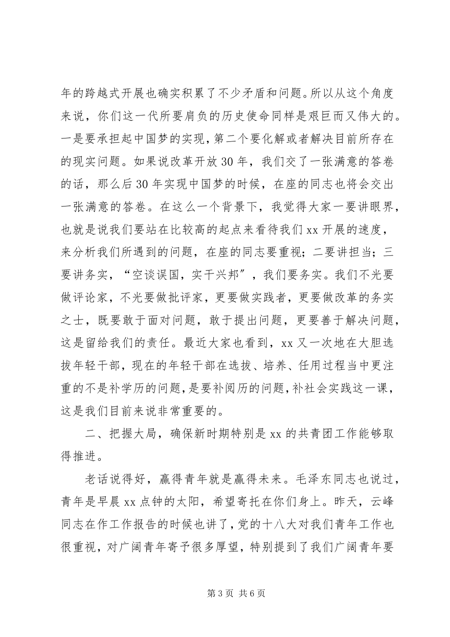 2023年区委副书记团区委全会致辞.docx_第3页