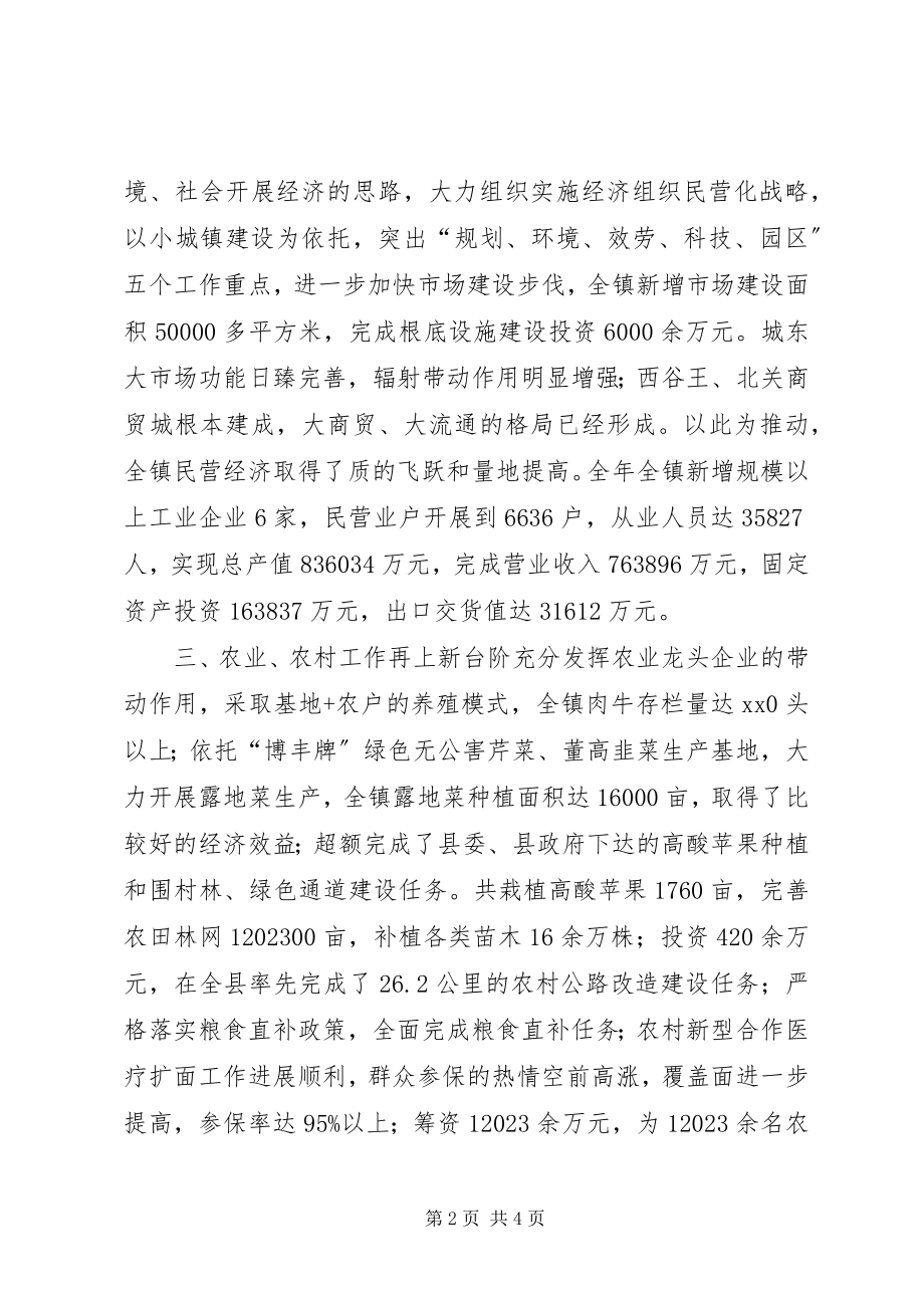 2023年XX镇创建省级文明单位工作总结新编.docx_第2页